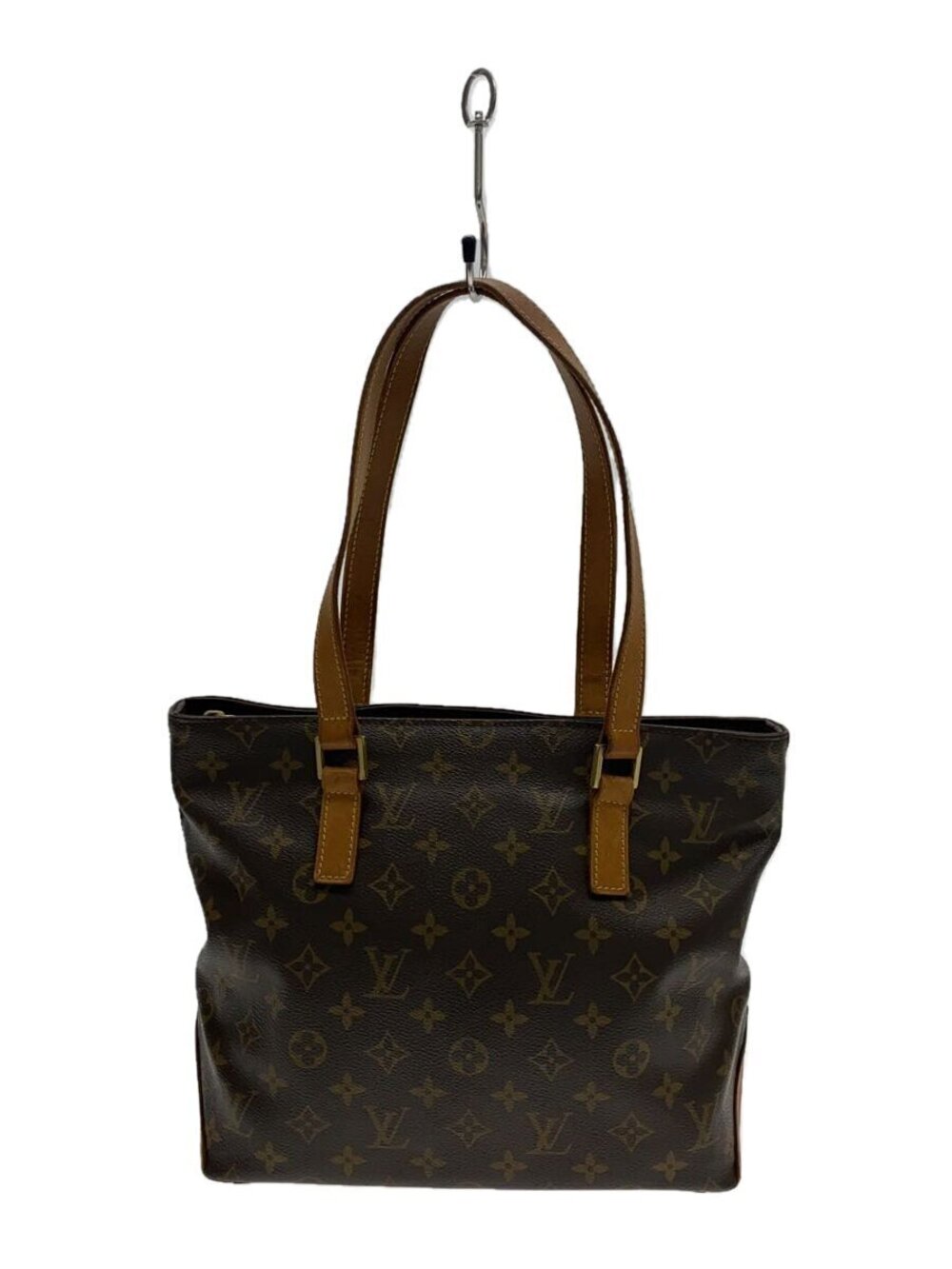 LOUIS VUITTON Cabas Piano Monogram Canvas Brown